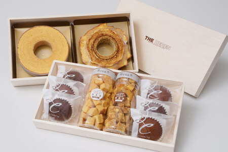 エレンバウム「時のなる木」 ソフト＆ハードと焼き菓子セット(木箱入) 