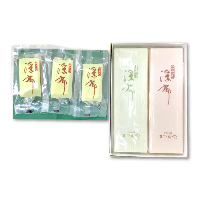 浮布セット(A)【羊羹 抹茶羊羹 梅羊羹 ようかん 浮布 2本 ミニセット 3個 詰め合わせ セット お茶菓子 茶菓子 おやつ お菓子 和菓子】