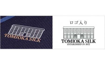 国産富岡シルク ネクタイ (レンガモチーフ)＜オレンジ＞ 富岡シルク オレンジ レンガ 絹 国産 シルク ファッション 贈り物 ギフト F21E-363