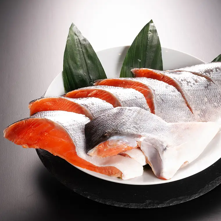 低温熟成鮭切身 1kg セット 鮭 切り身 熟成 冷凍 魚介類 さけ サケ 魚 さかな 切身 工場直送_AB002