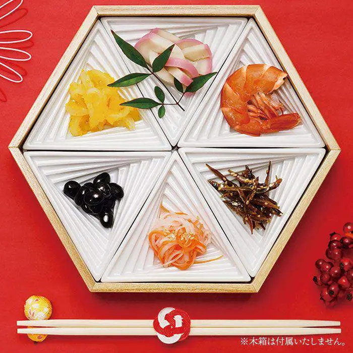 【波佐見焼】スパイラル 小鉢（三角・四角）各6点 計12点セット 食器 皿 【丹心窯】 [AB19] 波佐見焼