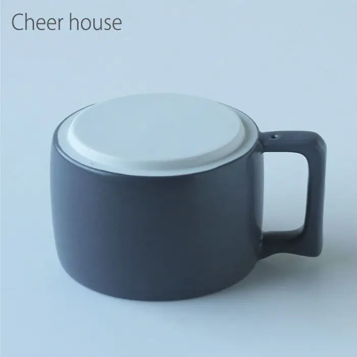 【波佐見焼】Cheerful 角 プレート グレー 4点セット 食器 皿 【Cheer house】 [AC25]  波佐見焼