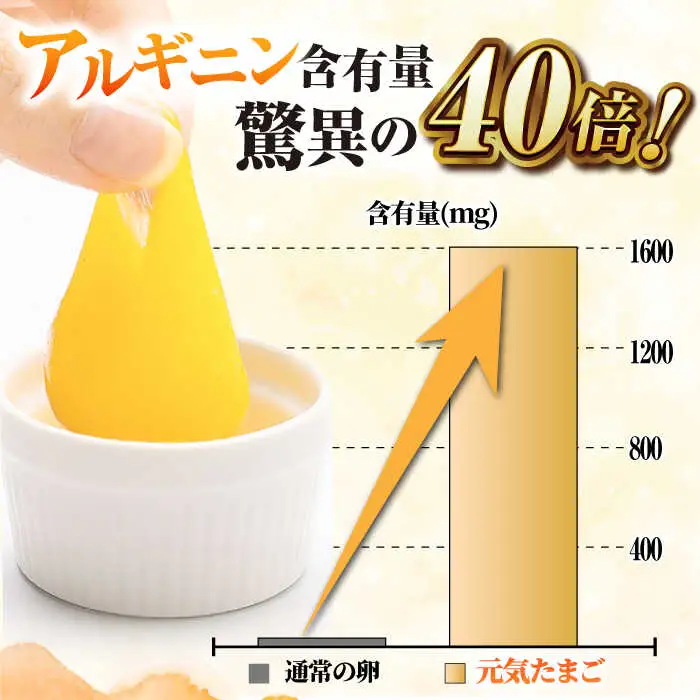 たまご アルギニン元気 たまご 20個[EA01] 