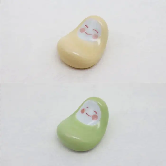【波佐見焼】姫だるま 福ふく 箸置き 4点セット 食器 皿 【協立陶器】 [TC17]  波佐見焼