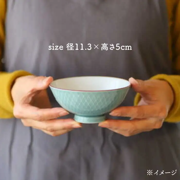 【波佐見焼】網目 茶碗 5色組 食器 皿 【永泉】 [MC31]  波佐見焼 食器