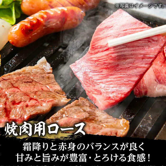 焼肉用 モモ / ロース 600g[NA48]長崎和牛 焼肉用