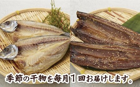 ～海の幸～土佐の天日干し干物セット カネアリ水産の干物定期便３ヶ月