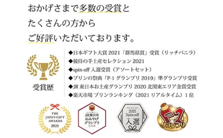 ★金賞受賞★ 群馬ファーマーズプリン 大人の「プレミアムセット」6個入 セレンディップ ギフト 高級 プリン 詰め合わせ 手土産 おやつ デザート スイーツ こだわり 話題 F21K-526