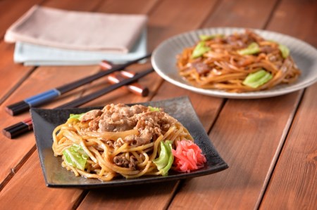 吉野家 × 富士宮 やきそば 食べ比べ セット 12食 (a12-282)