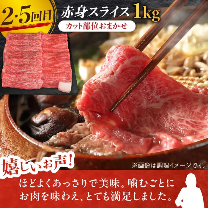 【全6回定期便】A4 A5 佐賀牛 あっさり 赤身 総計6kg [FAY020]
