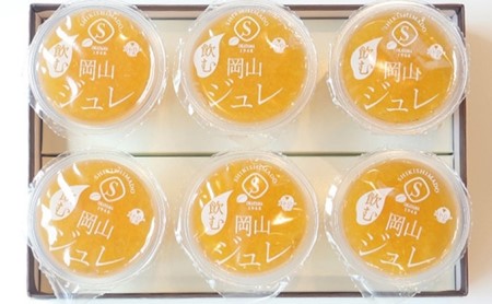 ゼリー 敷島堂 飲む 岡山瀬戸内みかんジュレ 6本入