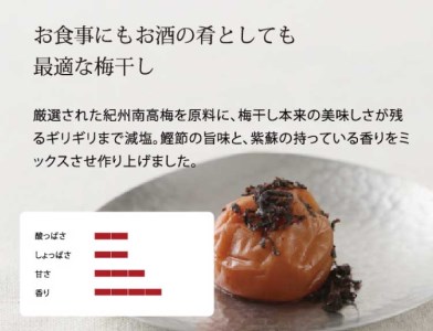 しそかつお梅干し1kg [大玉]３Ｌサイズ紀州南高梅うめぼし和歌山産(化粧箱入)【ntbt280A】