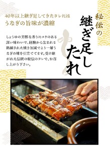 うなぎ 国産 3尾 （大型サイズ) タレ付き /  鰻  蒲焼【uot303A-3】