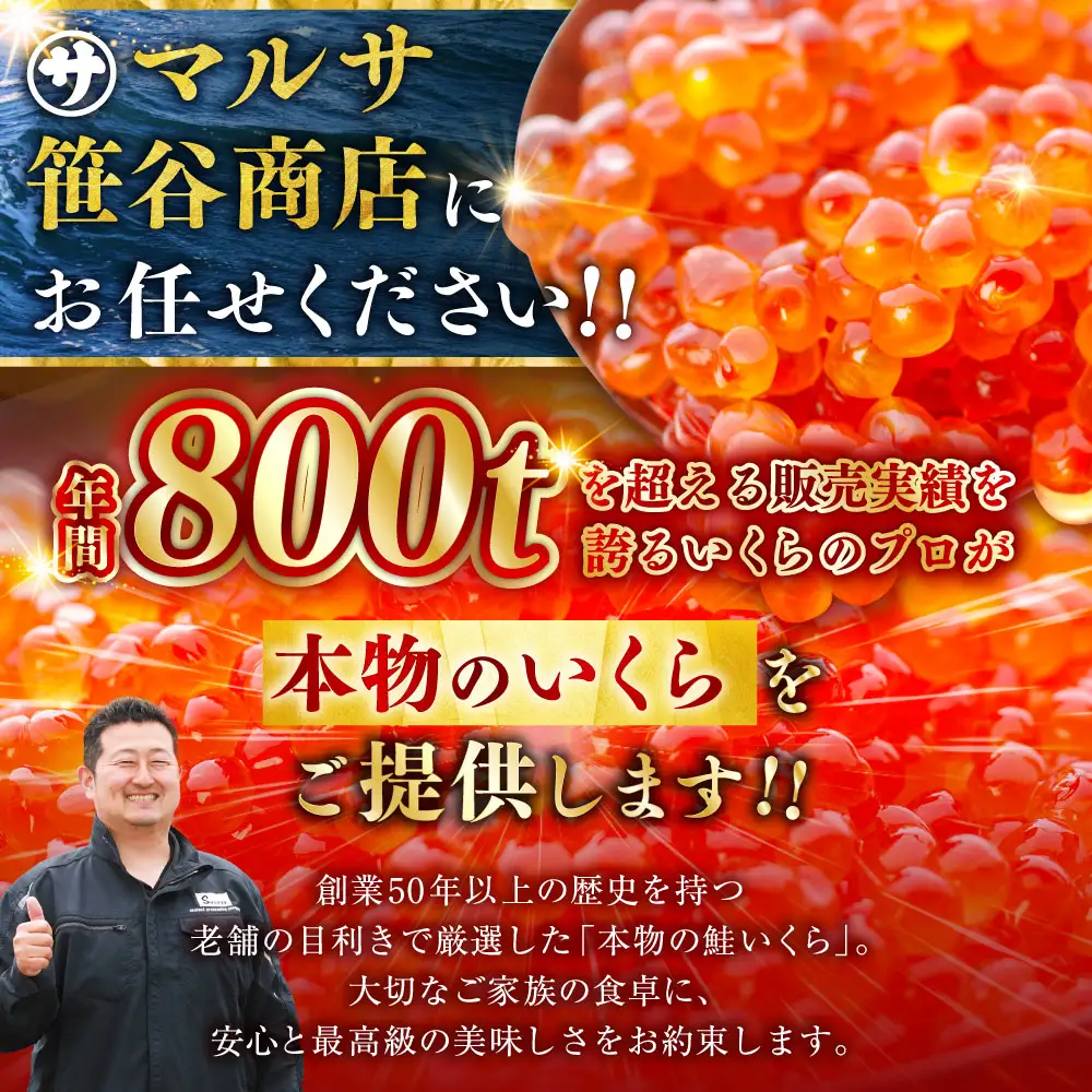 【5営業日以内発送】北海道産いくらしょう油漬250g×2箱 ふるさと納税 いくら