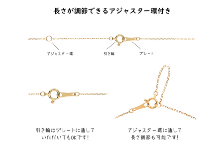 K18ピンクゴールド シンプルダイヤモンドネックレス(0.3ct)60-8953
