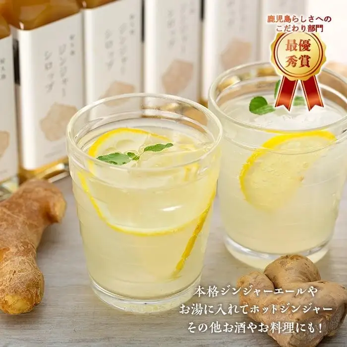 屋久島ジンジャーシロップ 小(120ml)×8本セット