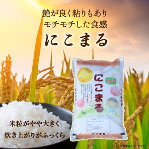 ◎令和7年産◎ 四万十ふるさとの味「香るお米」十和錦、にこまるオススメ３点セット計15kg（5キロ×3セット） 仁井田米／Bib-B05