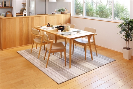 日本製 撥水・防汚 カーペット アイボリー 1枚 約180×220cm 600022210型[1127]