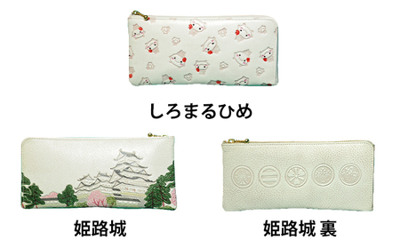 長財布姫路革細工L型ファスナー民芸品伝統技術長財布 蝶・赤