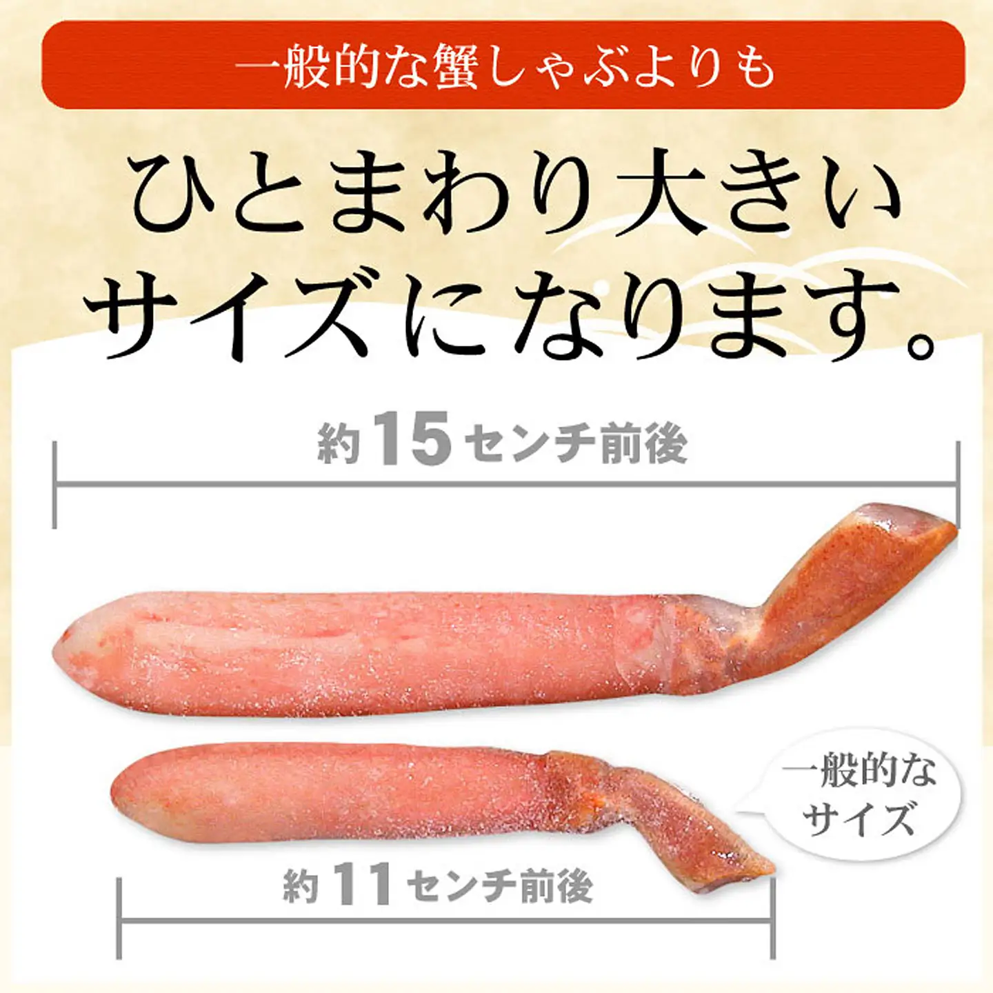 刺身用本ずわいかに剥き身500g(10～15本) A-56021