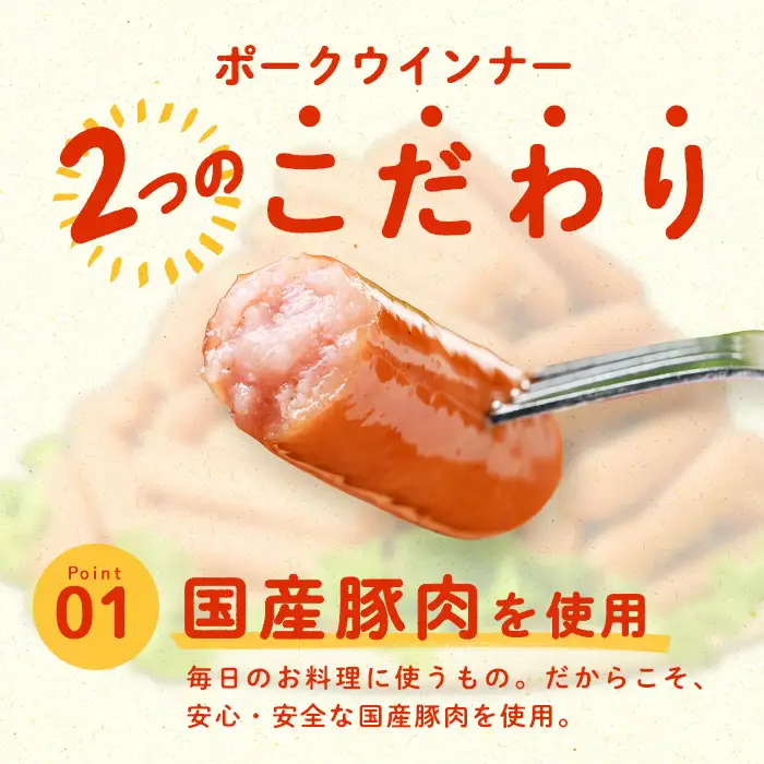 【訳あり・業務用】ウインナー ポークウインナー 計3kg a1-047