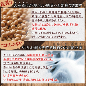 【ふるなび限定】北海道のわら納豆（大粒）80g×12本 たれ付き【くま納豆】FN-Limited-PR