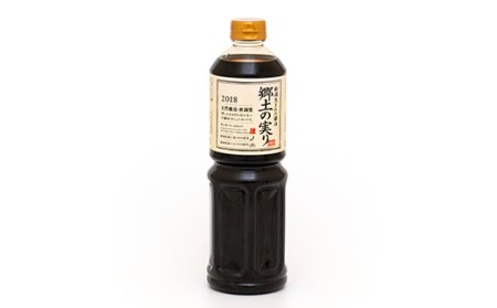 70-02C新潟県産醤油「郷土の実り1L」3本詰
