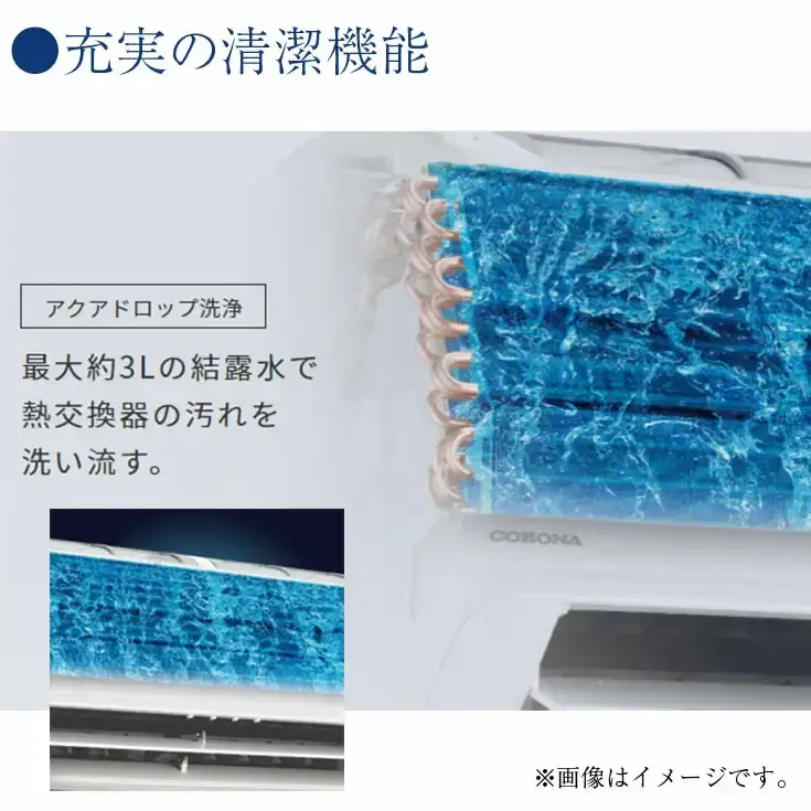 [コロナ] セパレートエアコン 本体のみ(工事別) 6畳用 エアコン 単相100V リララSシリーズ クーラー 冷房暖房 家電