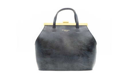 ハンドバッグ KIYOKAWA AURDEY AUD003 牛革 ハンドバッグ【2way】 ネイビー