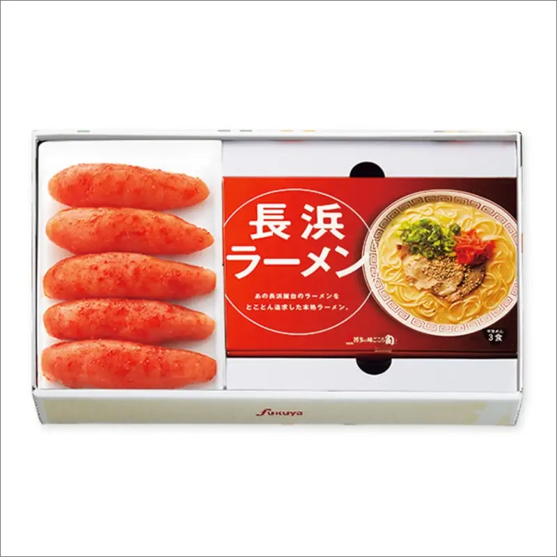 明太子とラーメン詰合せ【B3-057】