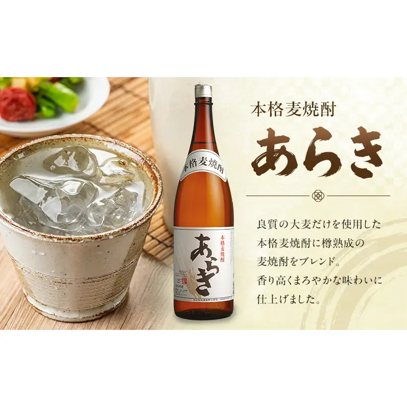 焼酎飲み比べセット 本格麦焼酎 2種 焼酎飲み比べセット【1800ml×2本】