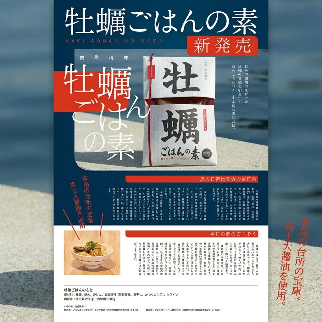 《先行予約》家島の牡蠣ごはんの素3つセット【2023年5月以降発送予定】 カキ 魚貝類 加工食品 