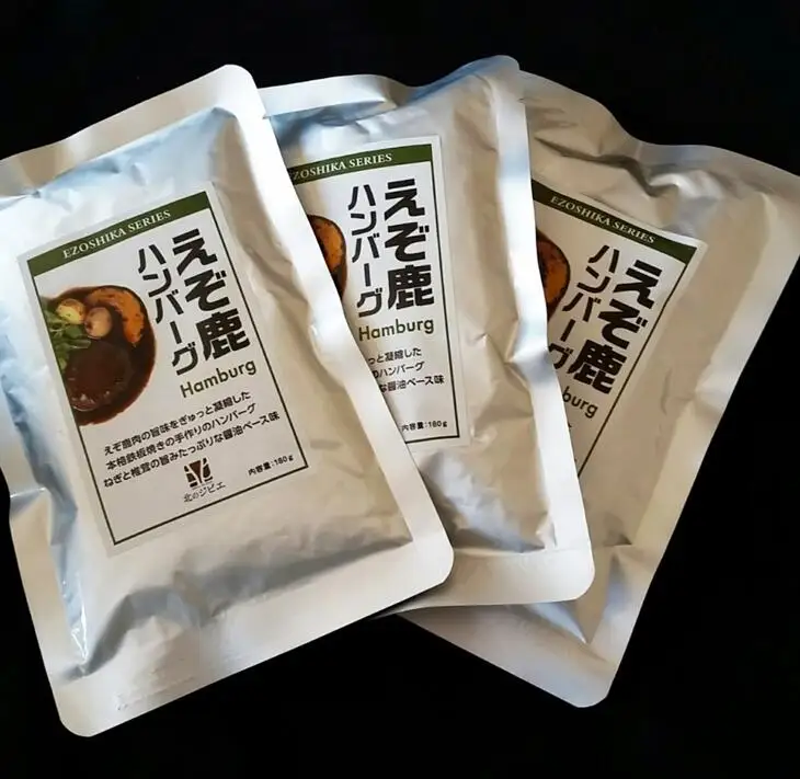 レトルト鹿ハンバーグ【180g×6袋】_I018-0503