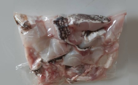 高級魚天然本クエ鍋用切身（アラ付）１ｋｇ