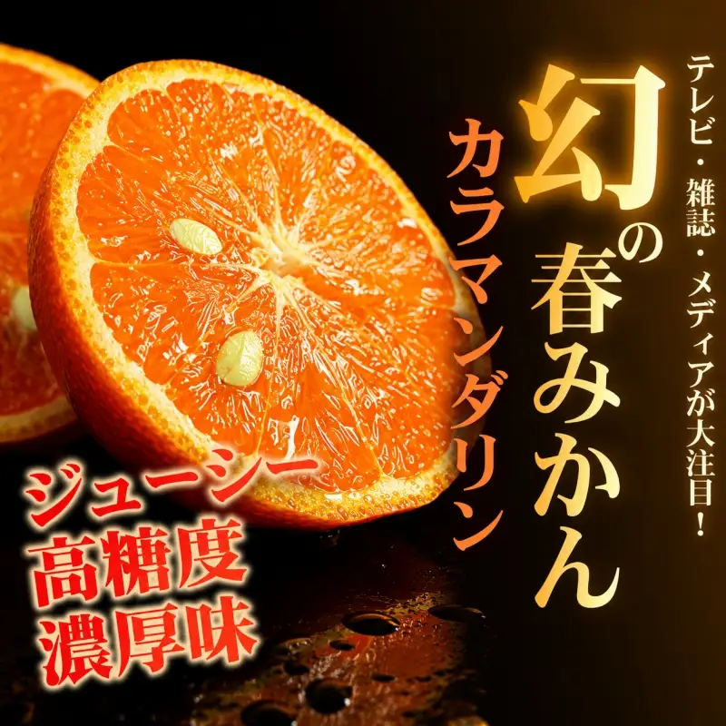 カラマンダリン 約5kg/サイズおまかせ　※2027年4月上旬～2027年5月上旬頃に順次発送予定(お届け日指定不可)　紀伊国屋文左衛門本舗　【kstb470A】