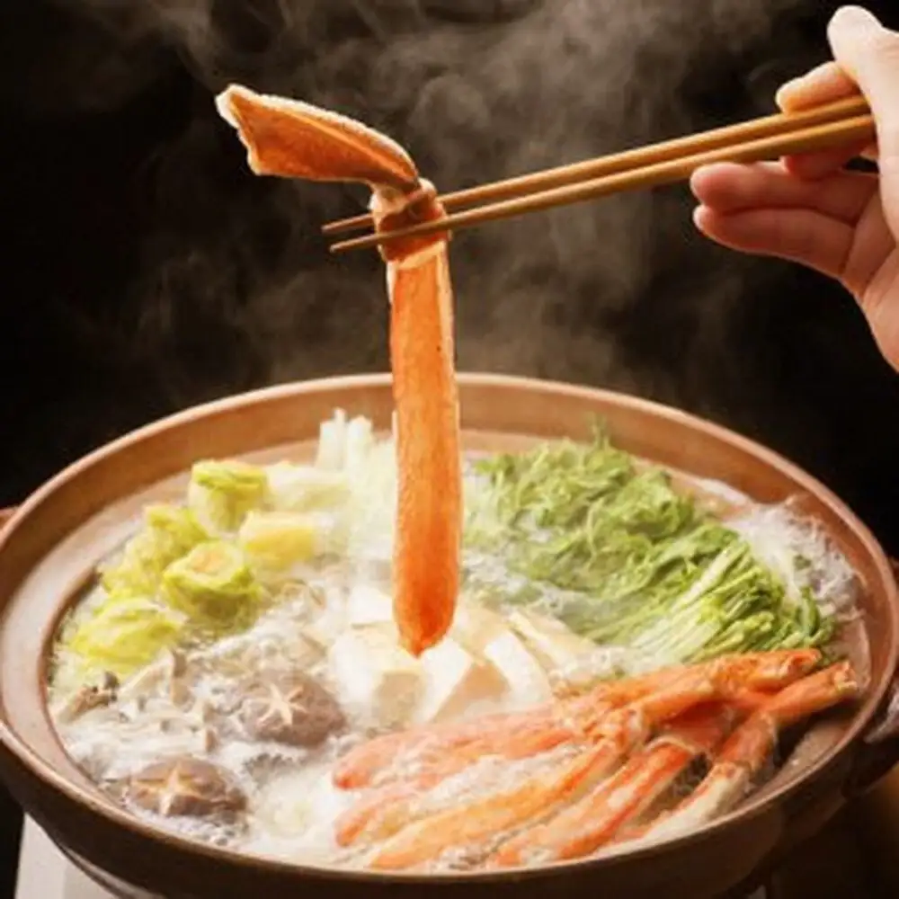 26-30 【厳選部位のみ】本ズワイガニしゃぶしゃぶ【大】(たっぷり1kg)｜ 生食可 お刺身