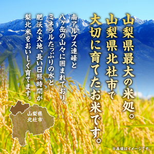 梨北信玄米コシヒカリ10kg（玄米） 粘り 山梨最大の米処 北杜市武川町産 [h067]