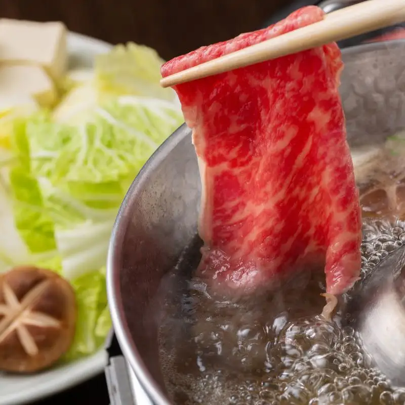 【A5ランク】【西川畜産】近江牛 厳選コンビしゃぶしゃぶ用 サーロイン モモ 近江牛