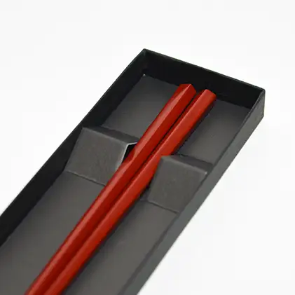 漆塗り箸 石久仏壇店 工芸品 伝統漆塗 食器 漆塗り箸 【普通サイズ】 普通黒23cm
