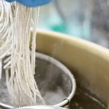 伊吹久次郎そば 6人前 つゆ付 半生蕎麦 麺類 