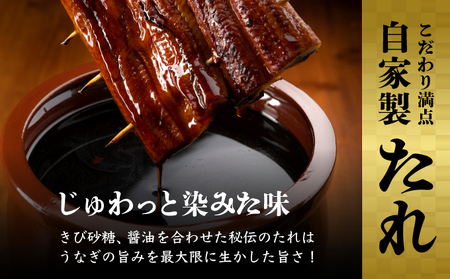 うなぎ蒲焼き 2尾 定期便 3回 うなぎ yj046