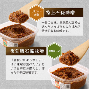 味噌詰合わせ【(有)石孫本店】[L4001]
