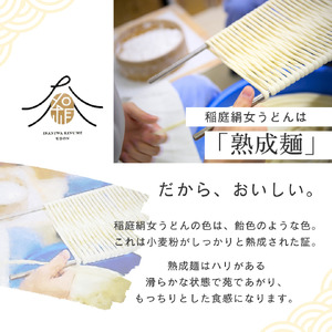稲庭うどん180g×12袋 かつお一番だしつゆ付きセット ふるさと納税 秋田県 稲庭うどん つゆ セット 稲庭うどん 稲庭うどん 【(有)稲庭絹女うどん】[B6-0202]