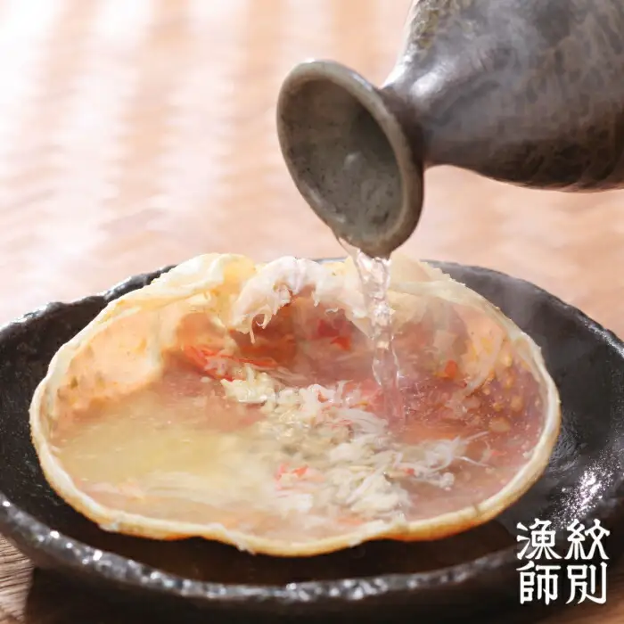 55-20 【北海道産】プレミアム甲羅盛り かにみそ入セットD  【かにみそまで完全無添加】【化粧箱入り】｜かに ずわいがに 高品質