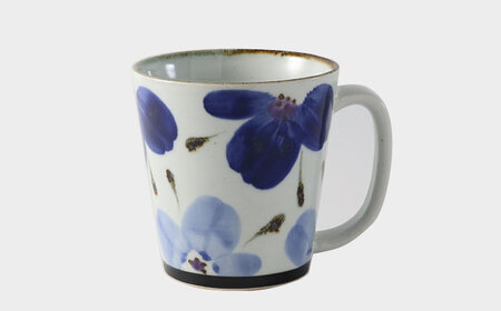 【波佐見焼】藍の器 ビッグ マグカップ 5点セット【福田陶器店】 [PA23] 波佐見焼