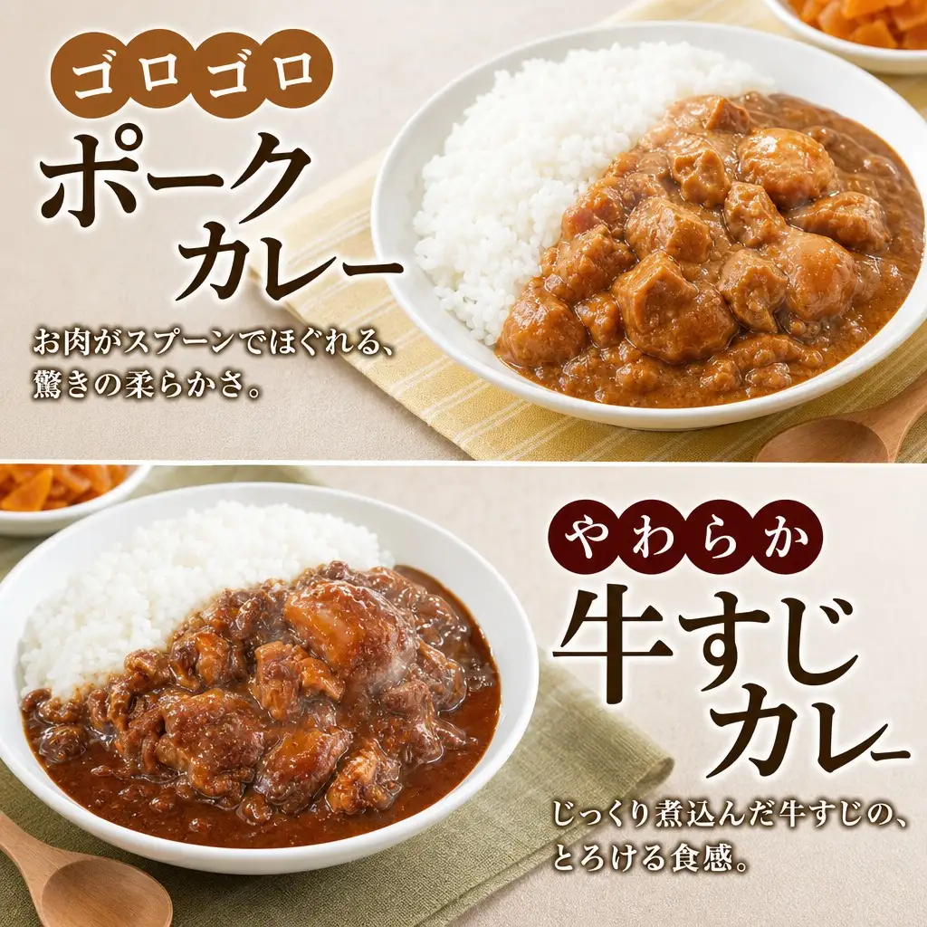 カレー 4種 食べ比べ 計4個 中辛 スープカレー ビーフカレー ポークカレー 牛すじカレー じゃがいも 牛 牛肉 豚肉 肉 鳥 鶏 業務用 レトルトカレー 保存食 備蓄 まとめ買い 送料無料 北海道 弟子屈町 3755
