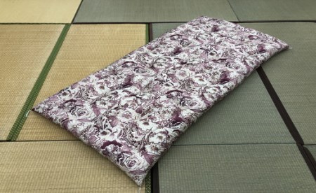 ふとん打ち直し　天然防ダニアロエ加工生地　ミスティ柄　２枚組【CW90W】