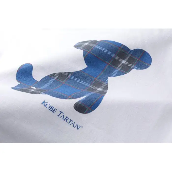 【神戸タータン】消臭機能付Tシャツ くまさんLLサイズ