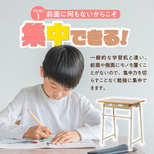 学習用固定式机椅子セット_学習用固定式机椅子セット サイズ選べる 国内製造 木製 椅子 セット 学校用 学習机 勉強机 パソコン台 国内唯一 子供用 小学生 デスク 学習デスク 家庭用 久留米 インテリア 家具 シンプル 福岡県 久留米市 送料無料 〔Qd001〕