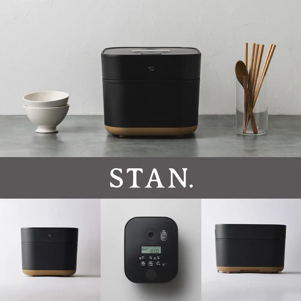 象印【STAN.】IH炊飯ジャー 5.5合 (炊飯器) NWSB10-BA ブラック 炊飯器